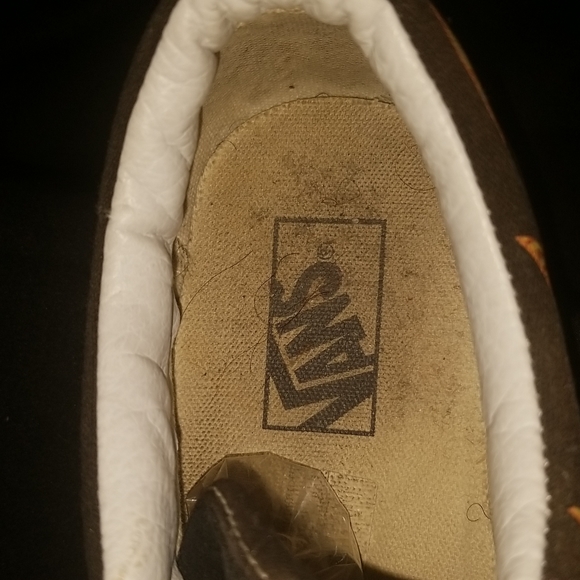 Vans Mens Flame Old Skool Black with yellow sz. 12 - Picture 7 of 16